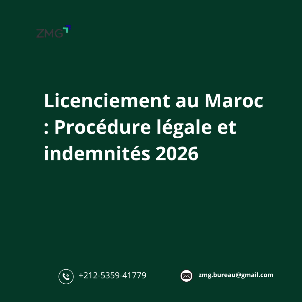 Licenciement au Maroc