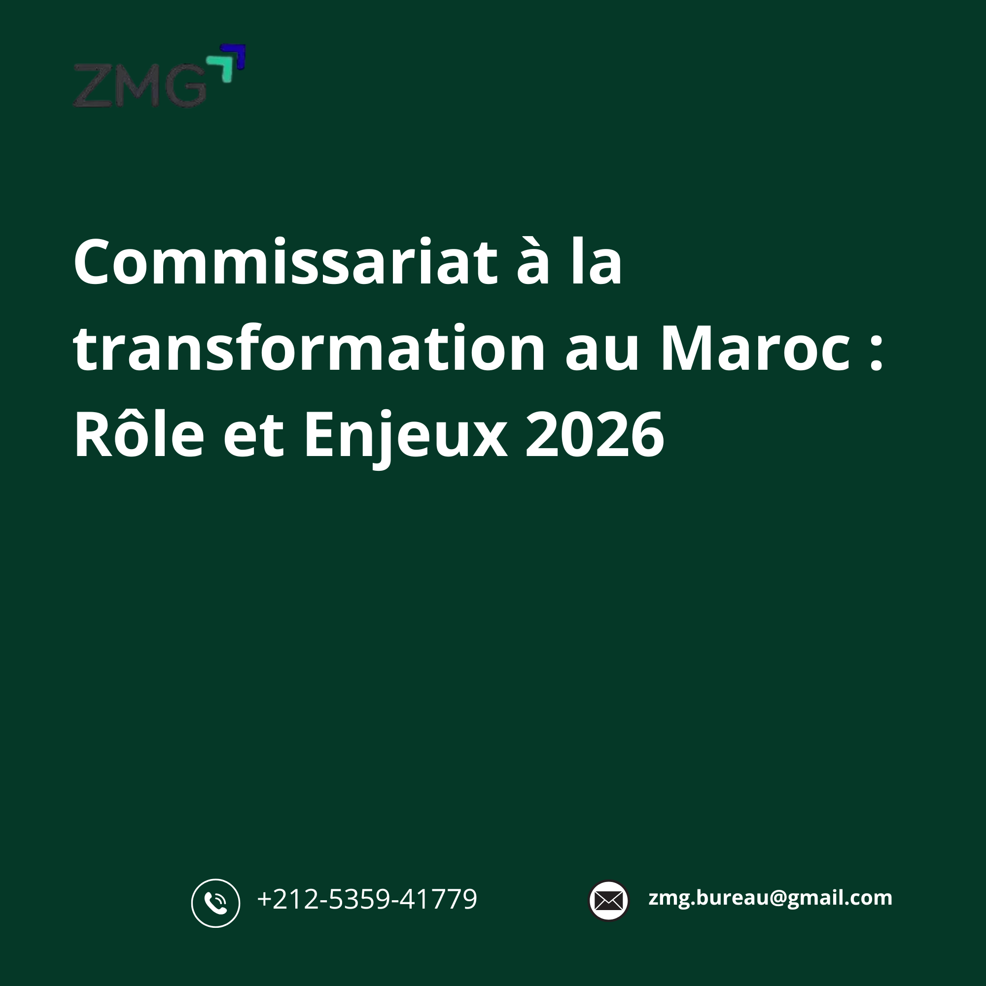 Commissariat à la transformation